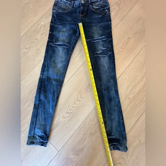 PROJECT 18 Los Angeles Vintage Skinny Blue Wash 👖 Jeans - Picture 5 of 13